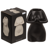 Керамічна ваза OOTB Women´s Body Black, 175 мл