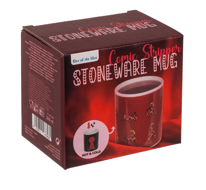Чашка з термоефектом OOTB Stoneware Mug Comic Stripper