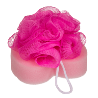 Губка для ванни OOTB Bath Sponge Heart, 12 см
