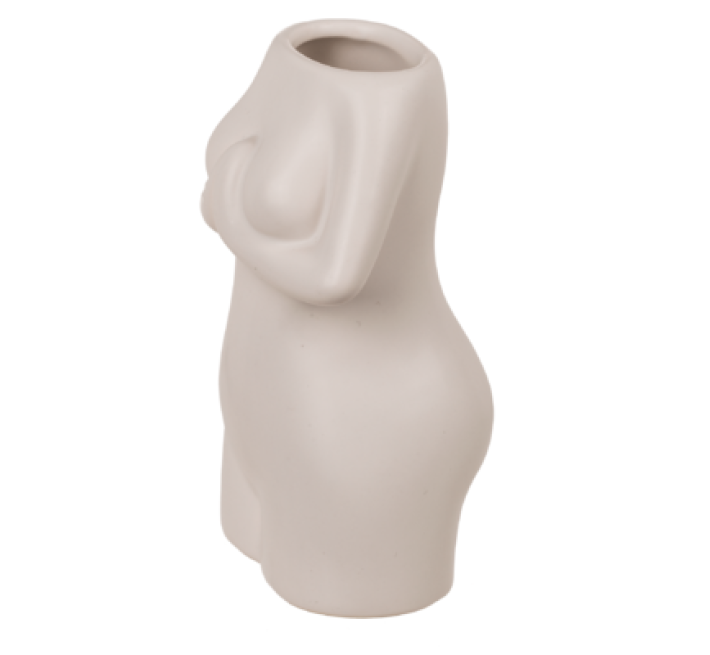 Керамічна ваза OOTB Women´s Body White, 175 мл