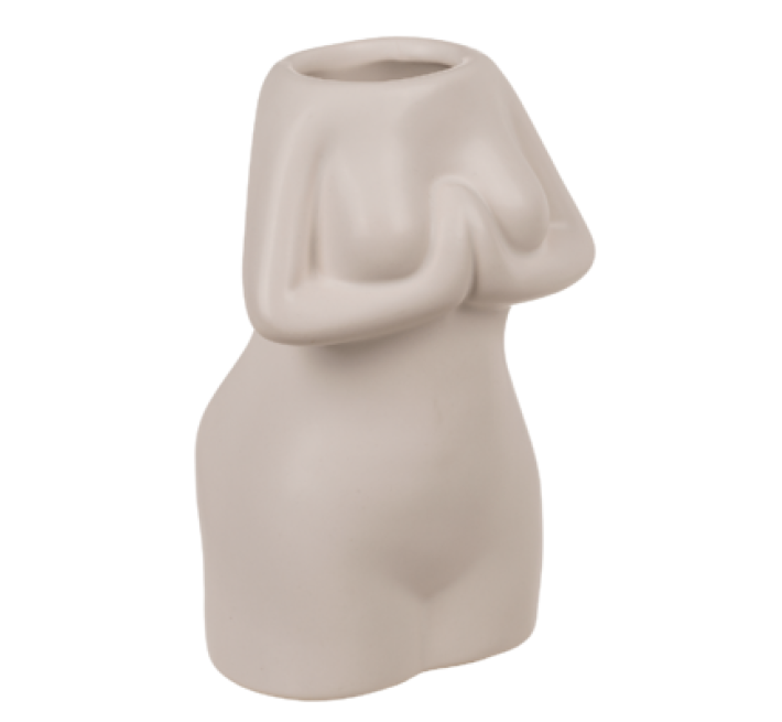 Керамічна ваза OOTB Women´s Body White, 175 мл