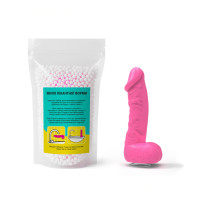 Крафтовое мыло-член с присоской Чистий Кайф LARGE Pink, натуральное