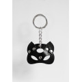 Брелок Feral Feelings Кішечка Чорний