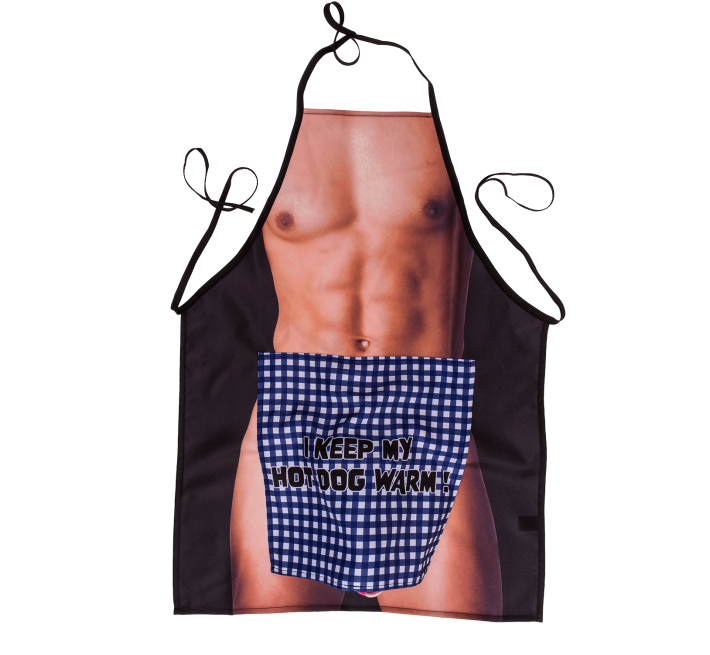 Кухонный фартук с плюшевым пенисом OOTB Apron Men Body