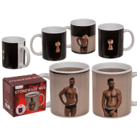 Чашка з термоефектом OOTB Stoneware Mug Stripper Boy