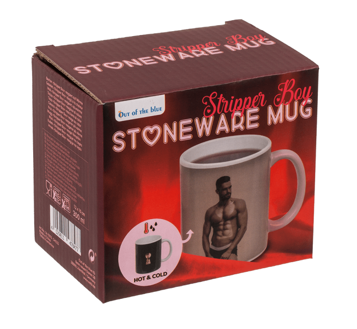 Чашка з термоефектом OOTB Stoneware Mug Stripper Boy