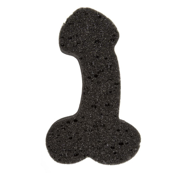 Губка для ванни OOTB Sponge Willy Black, 19 см