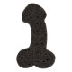 Губка для ванни OOTB Sponge Willy Black, 19 см