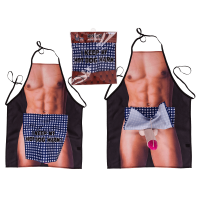Кухонний фартух з плюшевим пенісом OOTB Apron Men Body