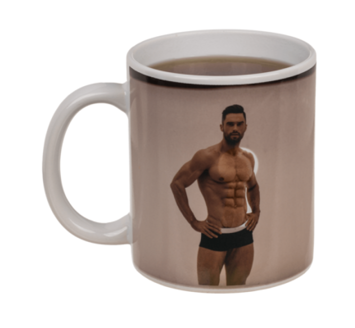 Чашка з термоефектом OOTB Stoneware Mug Stripper Boy