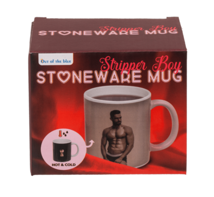 Чашка з термоефектом OOTB Stoneware Mug Stripper Boy