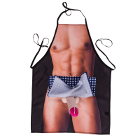 Кухонний фартух з плюшевим пенісом OOTB Apron Men Body