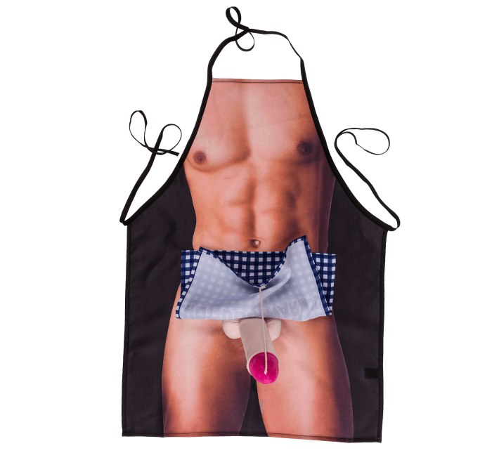 Кухонный фартук с плюшевым пенисом OOTB Apron Men Body