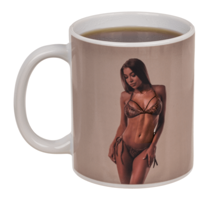 Чашка з термоефектом OOTB Stoneware Mug Stripper Girl
