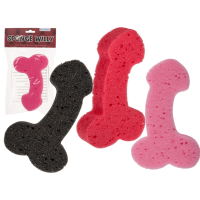 Губка для ванни OOTB Sponge Willy Pink, 19 см