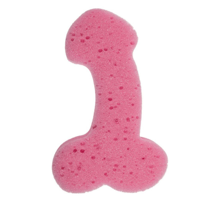 Губка для ванни OOTB Sponge Willy Pink, 19 см
