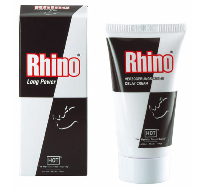 Крем пролонгатор для чоловіків Hot Rhino 30 мл