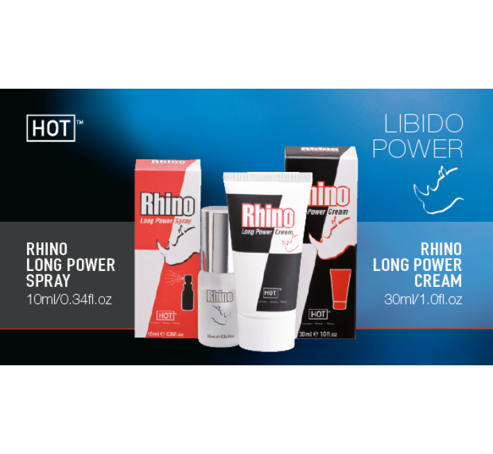 Спрей пролонгатор Hot Rhino 10 мл