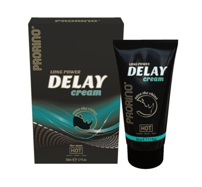 Крем прологантор для чоловіків Hot Prorino Delay Cream 50 мл