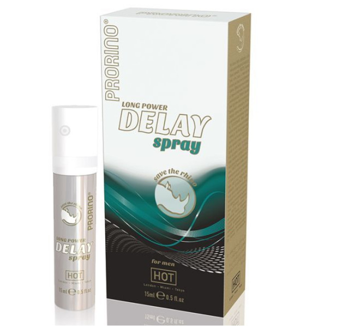 Спрей для продовження ерекції Hot Prorino long power Delay Spray 15 мл