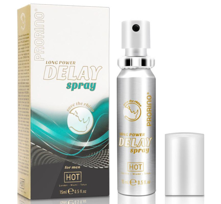 Спрей для продовження ерекції Hot Prorino long power Delay Spray 15 мл