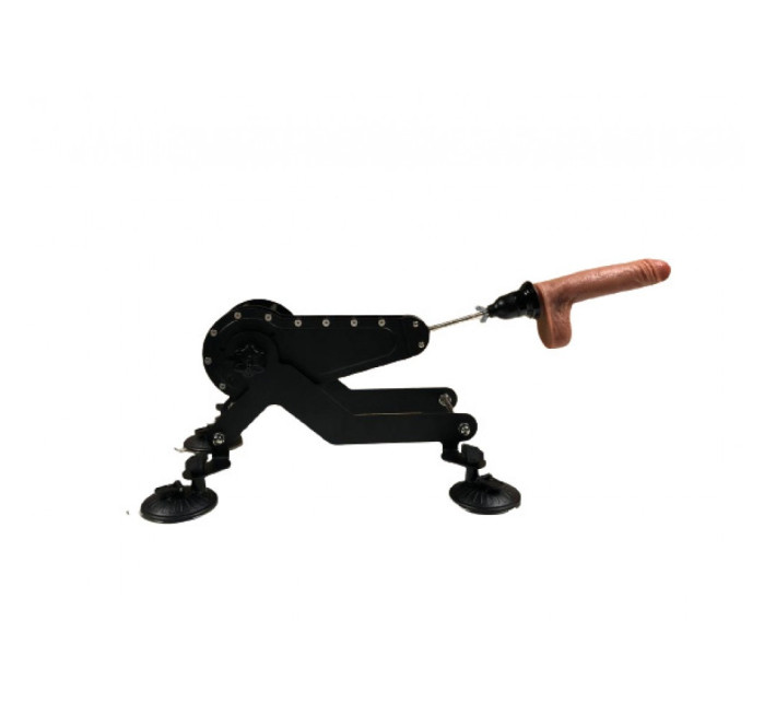 Секс-машина Zslx черная с пультом на присосках