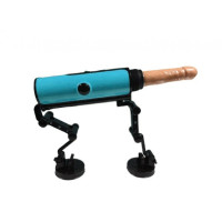 Секс-машина Zslx с фрикциями, подогревом и пультом управления Blue-Punk