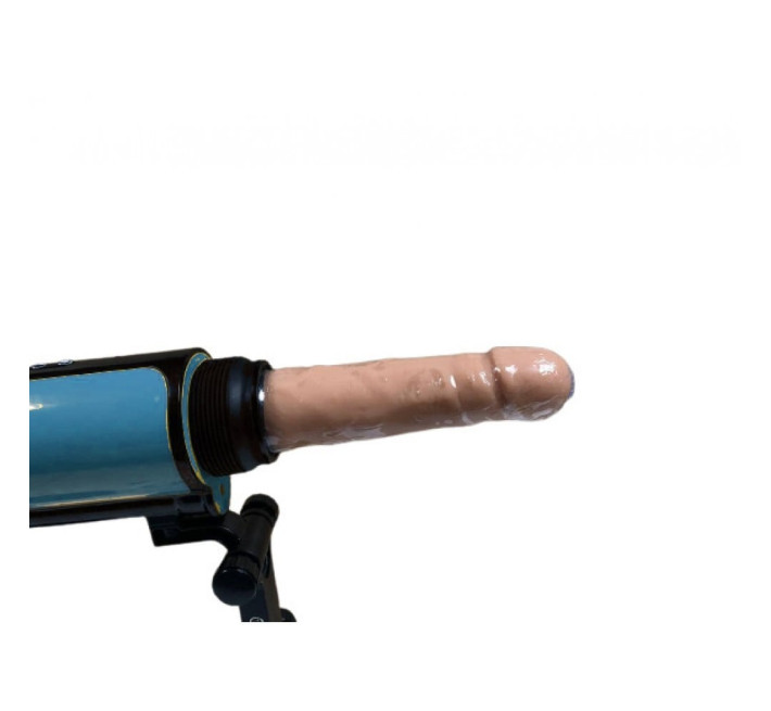 Секс-машина Zslx с фрикциями, подогревом и пультом управления Blue-Punk