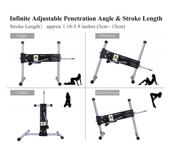 Секс-машина Hismith AK-01 Sex Machine з фалоімітатором