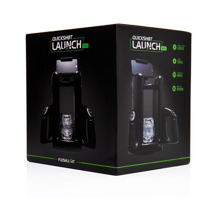 Автоматична секс-машина для чоловіків Fleshlight Quickshot Launch V2, оновлена ​​модель
