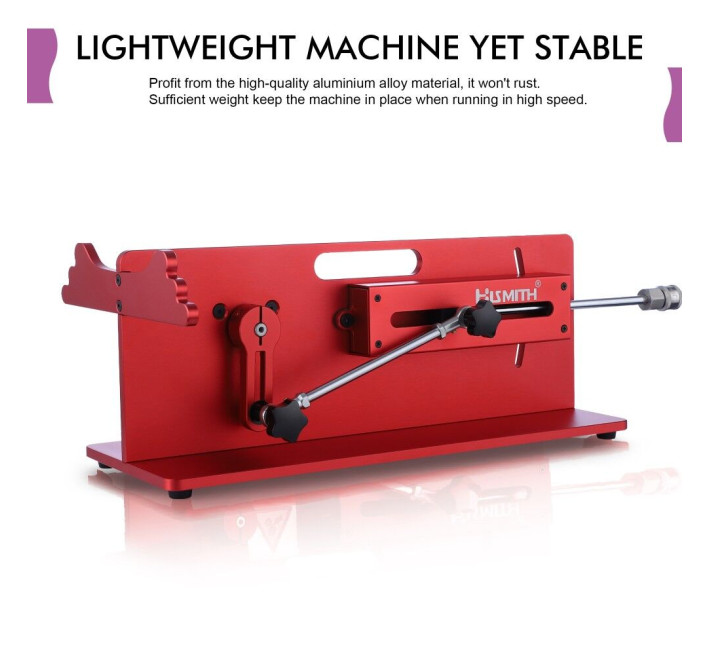 Смарт секс-машина Hismith Table Top 2.0 Pro APP Red, настольная версия