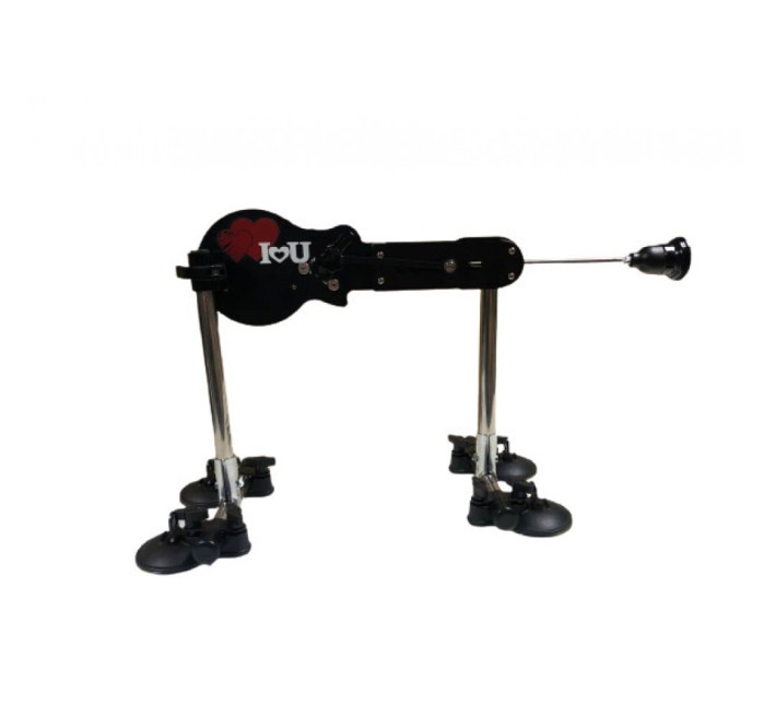 Секс-машина Zslx I love You на стойках черная с пультом