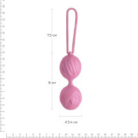 Вагінальні кульки Adrien Lastic Geisha Lastic Balls Mini (S) Рожеві Вагінальні кульки Adrien Lastic Geisha Lastic Balls Mini (S) Рожеві