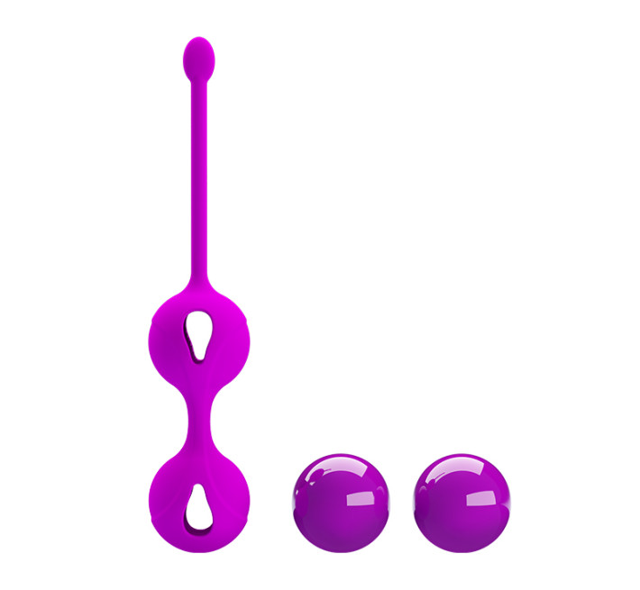 Вагінальні кульки Pretty Love Kegel Balls Рожеві BI0550