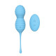 Вагинальные шарики с дистанционным пультом Dreamtoys Beehive Голубые