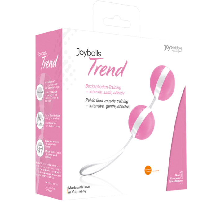 Вагінальні кульки Joydivision Joyballs Рожеві 15045