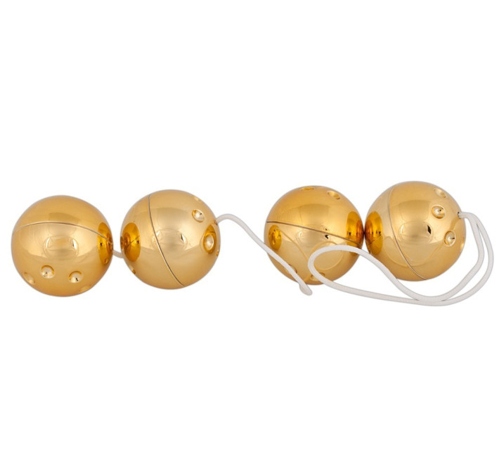 Вагінальні кульки You2Toys Orgasmuskugeln 4er-Set Золоті