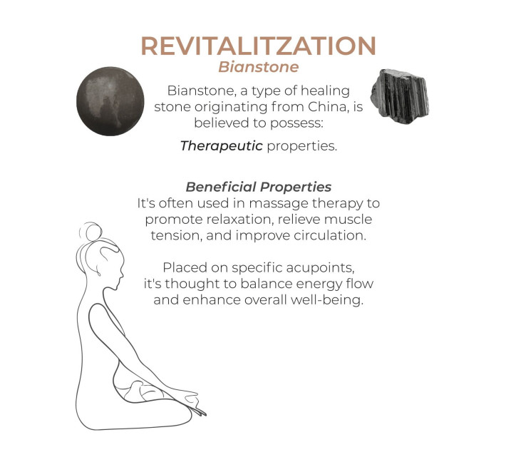 Вагінальні кульки Adrien Lastic Harmony Stones, напівдорогоцінне каміння, діаметр 3 см, 2 тримачі