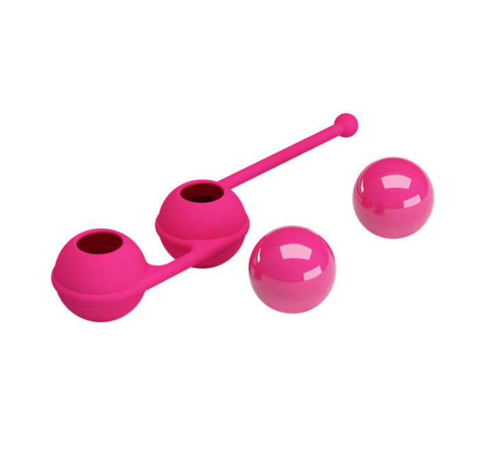 Вагінальні кульки Pretty Love Kegel Tighten Up Balls III Рожеві