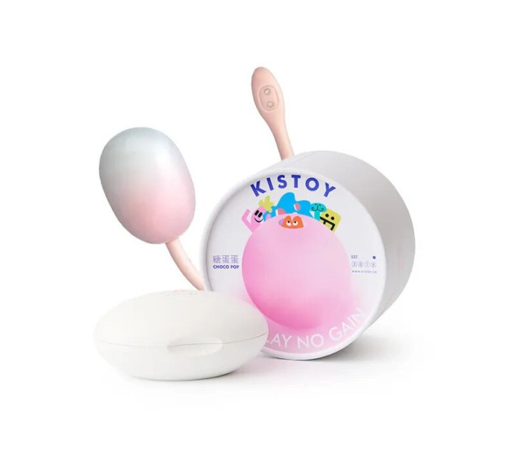 Тренажер Кегеля KISTOY Choco Pop, сенсор стискання, для тренувань та задоволення