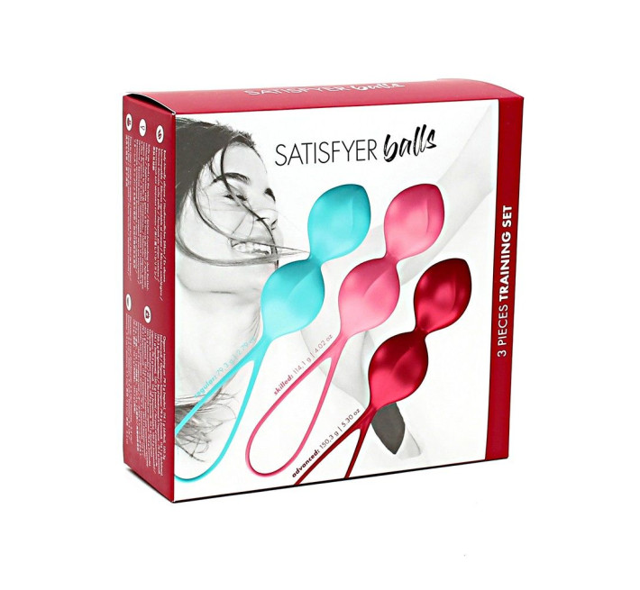 Вагинальные шарики Satisfyer balls C03 double 3 шт