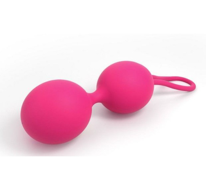 Вагинальные шарики Dorcel Dual Balls Magenta, диаметр 3,6см, вес 55гр