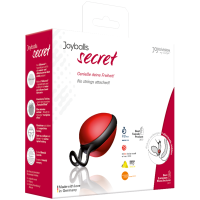 Вагінальна кулька Joydivision Joyballs secret single Червона/Чорна