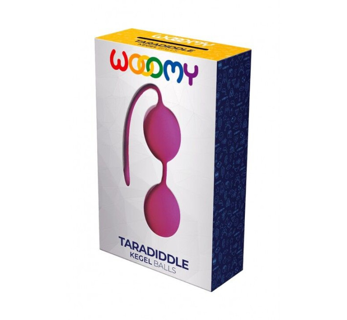 Вагінальні кульки Wooomy Taradiddle Kegel Ball, діаметр 3,5 см, маса 54 г