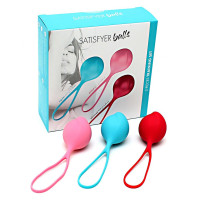 Вагінальні кульки Satisfyer balls C03 single 3 шт Вагінальні кульки Satisfyer balls C03 single 3 шт