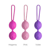 Вагинальные шарики Adrien Lastic Geisha Lastic Balls Mini Фуксия S