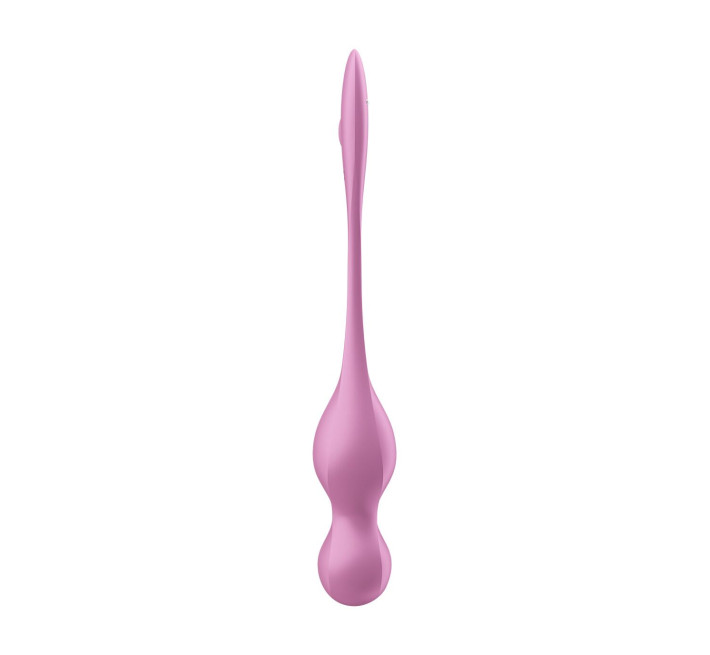 Вагінальні смарт-кульки з вібрацією Satisfyer Love Birds 1 Connect App Pink, 78 г