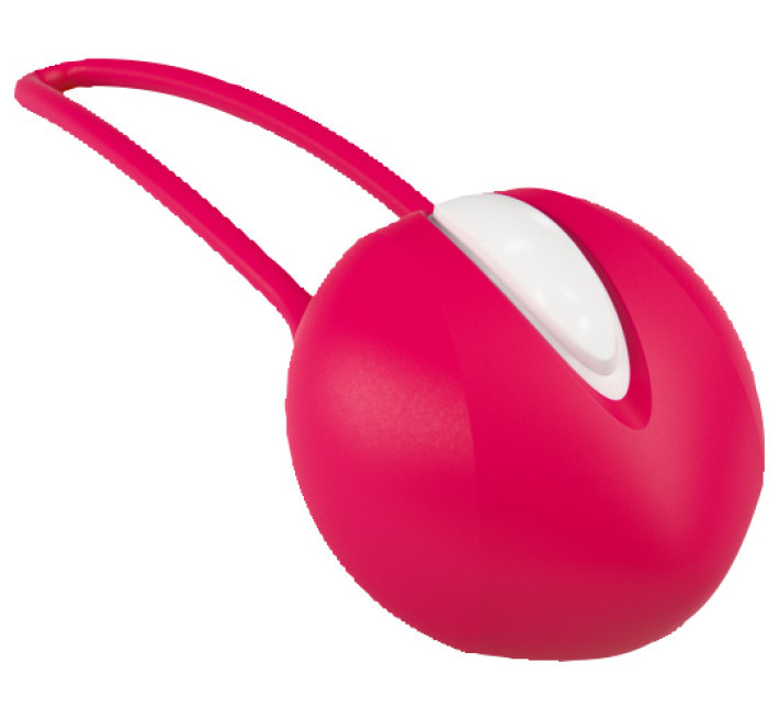 Вагінальна кулька Fun Factory Smartball Teneo Uno Червона/Біла