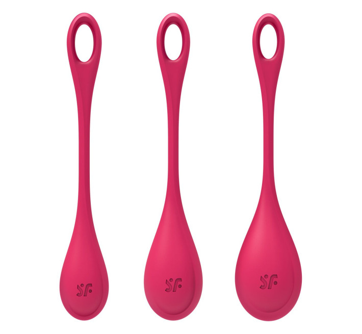 Набір йоні намистин Satisfyer Yoni Power 1, діаметр 2-2,5-3 см, вага 22-46-74 гр