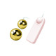 Вагінальні кульки LyBaile Golden Balls two vibrators